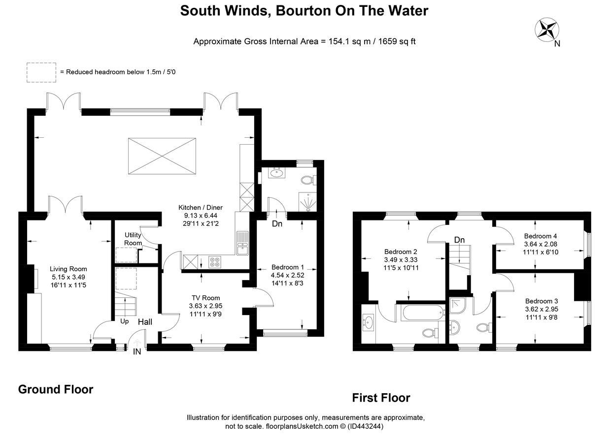 South Winds Villa Bourton-on-the-Water Dış mekan fotoğraf